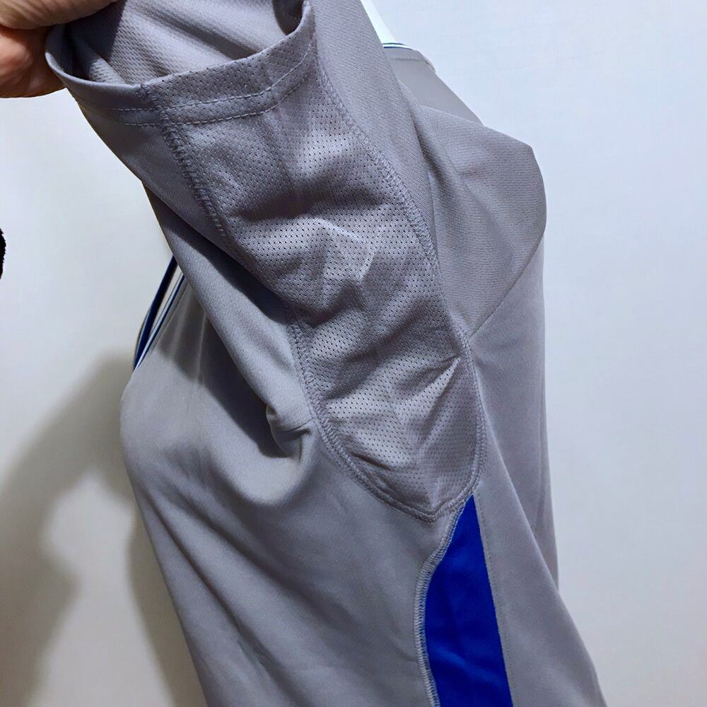 Adidas NWOT NBA Heather Grey, White and Blue Jersey Women XL - Picture 8 of 14